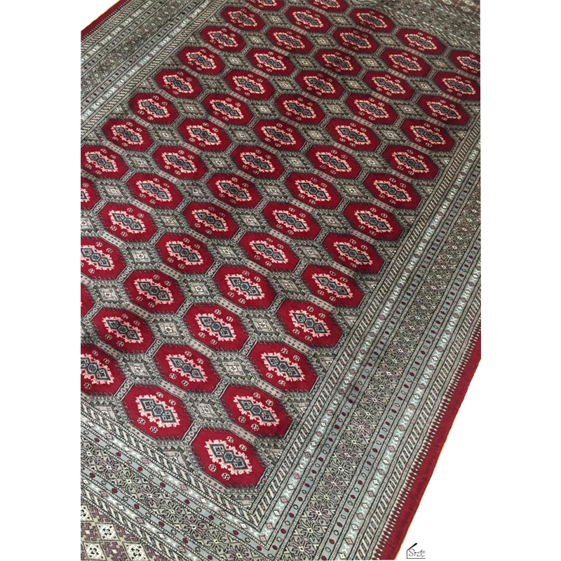 Bukhara Χαλί Wool & Silk 194X278 - Image 9