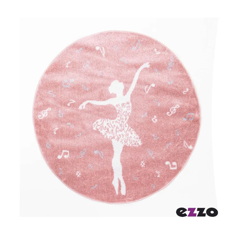 Παιδικό Χαλί ezzo Kiddie Ballerina A164AX6 Round 120cm