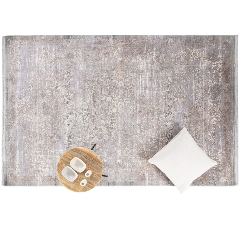 Bamboo Silk 5987A L.GREY D.BEIGE - Image 2
