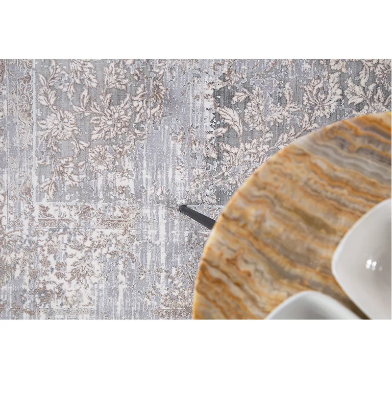 Bamboo Silk 5987A L.GREY D.BEIGE - Image 3