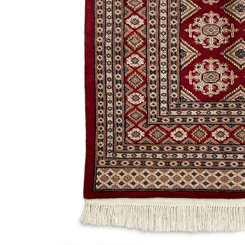 Bukhara Χαλί Wool-Silk 127X185 - Image 2