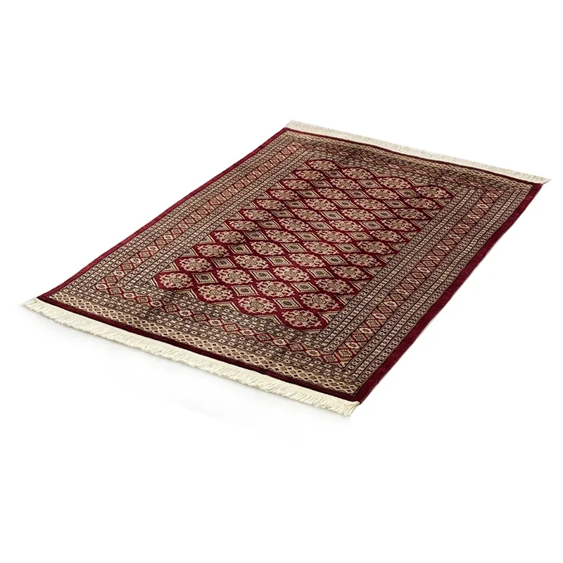 Bukhara Χαλί Wool-Silk 127X185 - Image 3