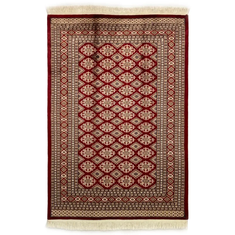 Bukhara Χαλί Wool-Silk 127X185