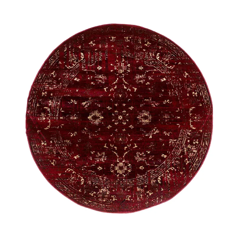 Antika Χαλί Transitional ezzo 6299AHH BURGUNDY 195x195