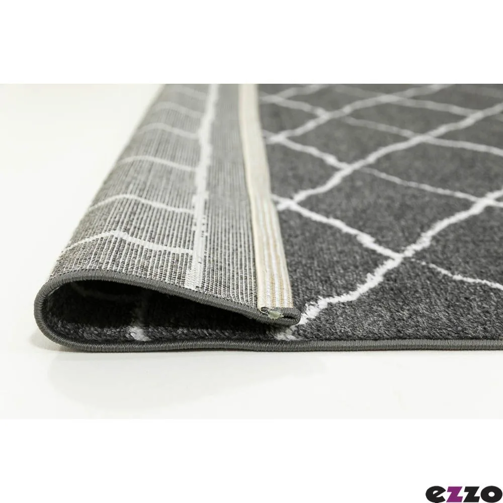 Chroma Χαλί ezzo B799AJ8 D. GREY Σετ κρεβατοκάμαρας - Image 2