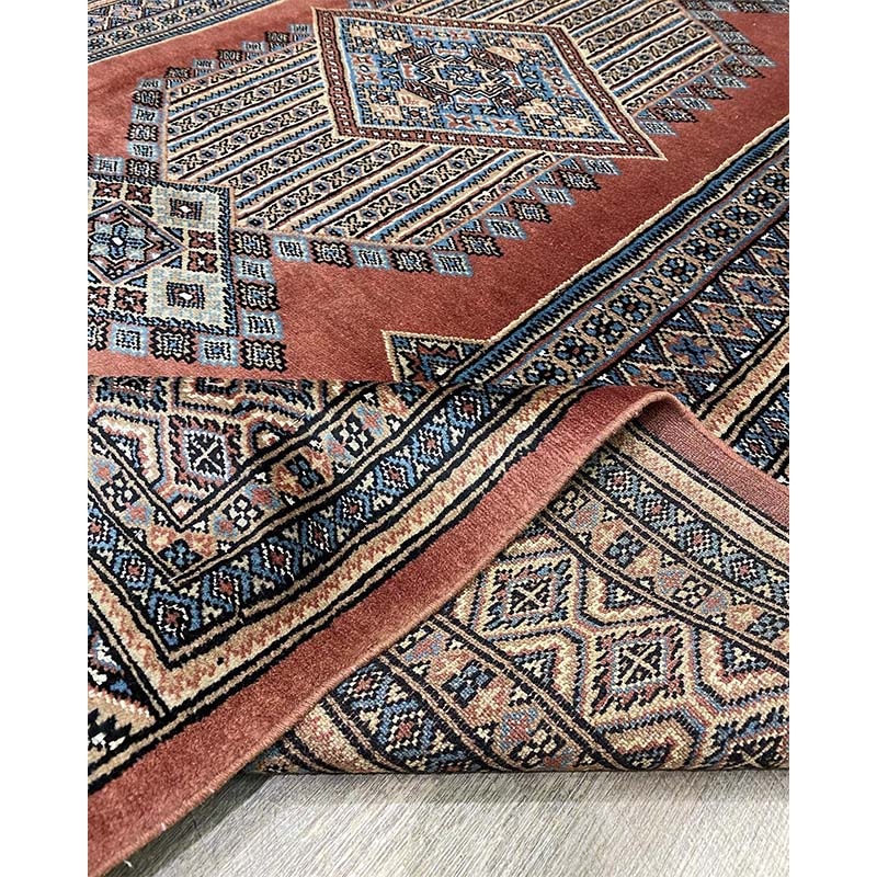 Bukhara Χαλί Wool & Silk 144X218 - Image 7