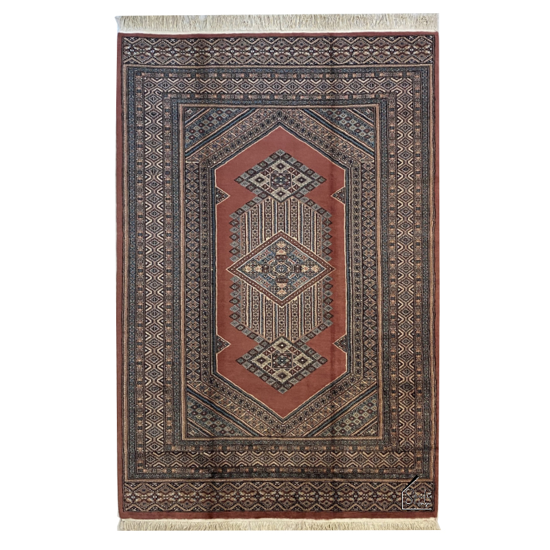 Bukhara Χαλί Wool & Silk 144X218