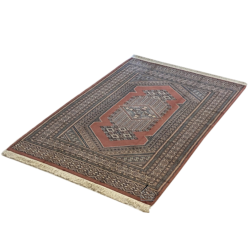 Bukhara Χαλί Wool & Silk 144X218 - Image 2
