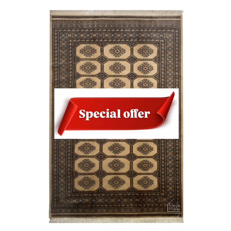 Bukhara Χαλί Wool & Silk 187X284 Special Offer