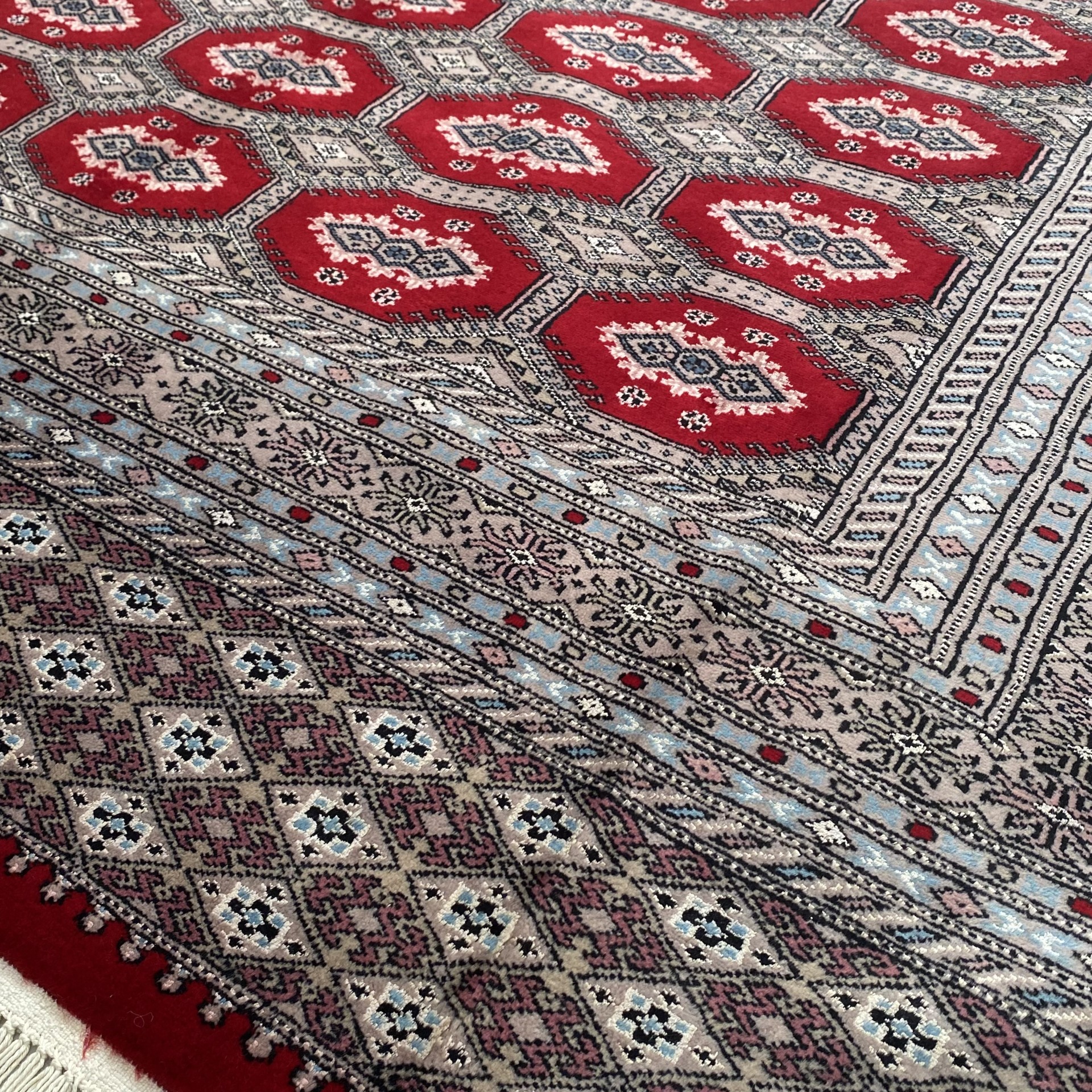 Bukhara Χαλί Wool & Silk 194X278 - Image 3