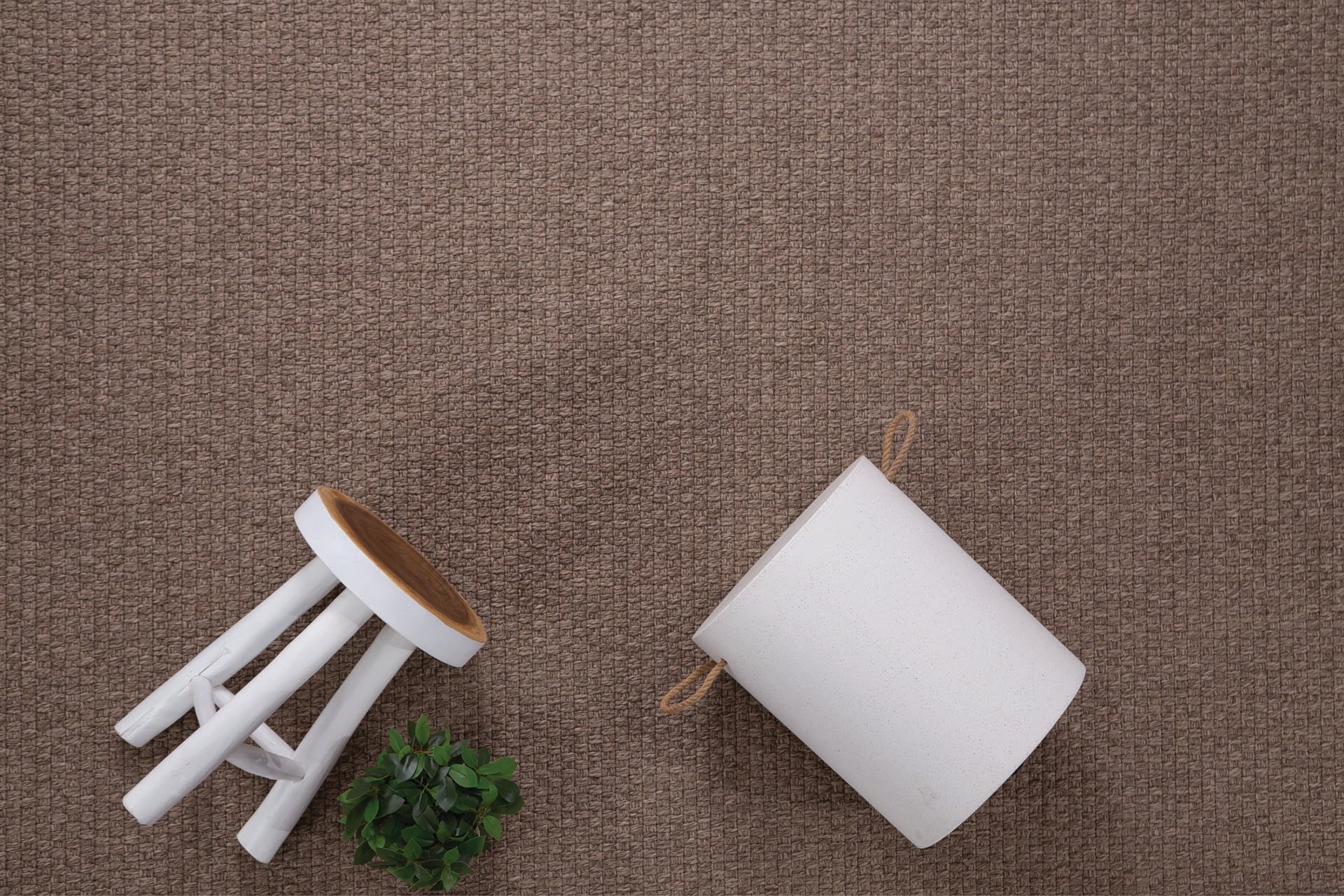 Μοντέρνα Ψάθα Eco 3555-4 Brown - Image 3